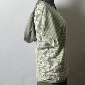 Back lace hoodie top